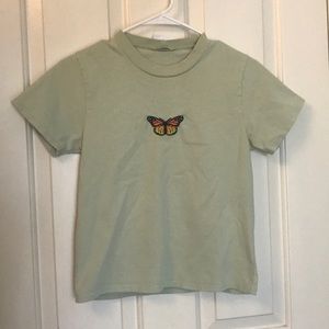 Brandy Melville Butterfly Shirt